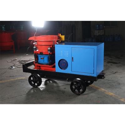 Hsp-7 Diesel Cyclone Concrete Shotcrete Machine Refractory Concrete Shotcrete Gunning Machine