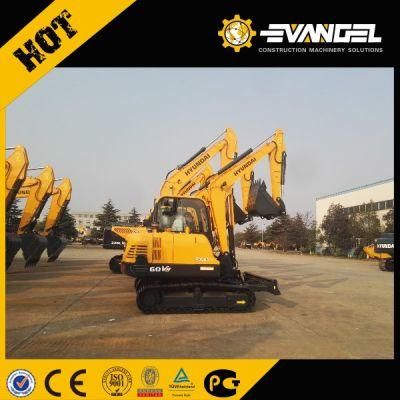 Hyundai Brand New 6 Ton Mini Hydraulic Crawler Excavator (R60VS)