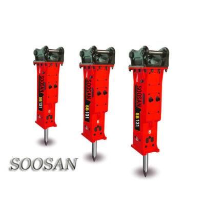 Soosan Sb131 Series Type Hydraulic Breaker Hammer Excavator Attachments Excavator Hydraulic Breaker
