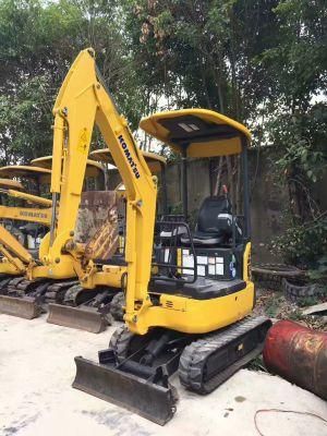 Used Komatsu PC18 Crawler Excavator with Hydraulic Breaker Line and Hammer in Good Condition