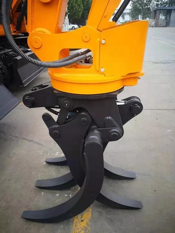 Shd Multi - Function Mini Rhinoceros Timber Excavator Grab