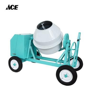 400L Factory Mini Portable Concrete Mixer with Diesel Engine