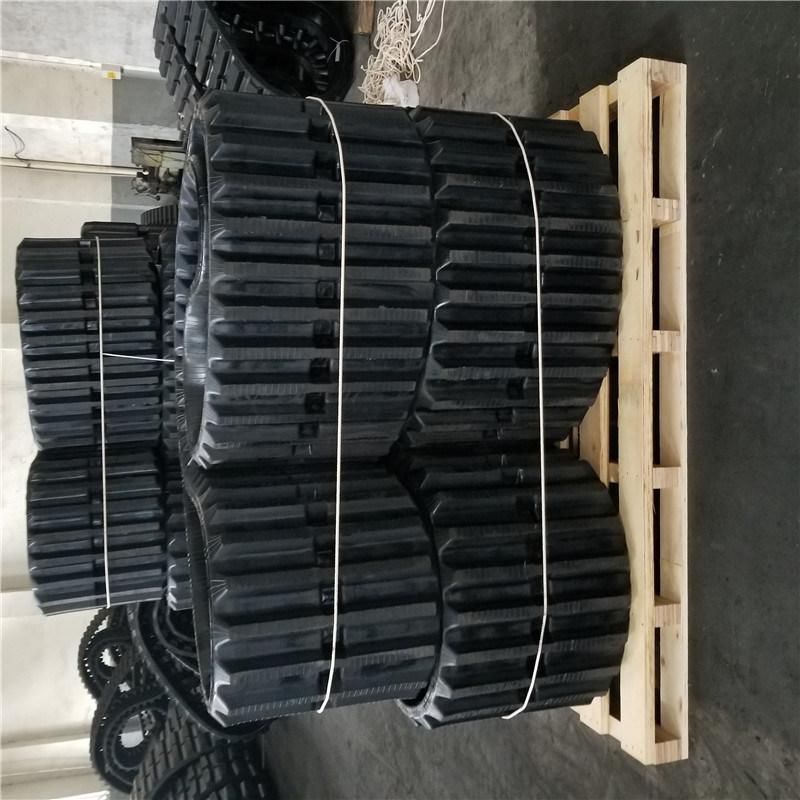 Rubber Track 650*125*80 for Cg70 Dumper Undercarriage