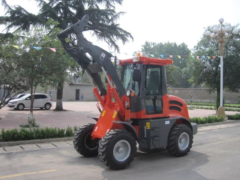 Zl10 China Manufacturer 1000 Kg Mini Agricultural Wheel Loader for Sale