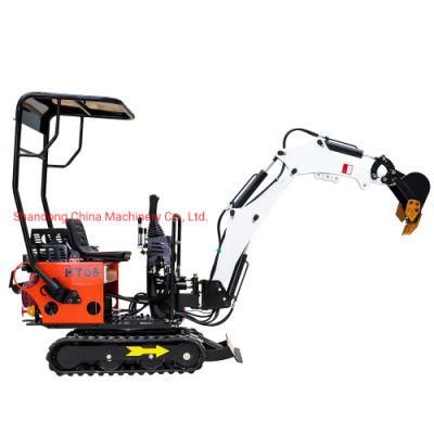 CE EPA Euro V Construction Equipment Micro Mini Small Hydraulic Full Automatic Excavators