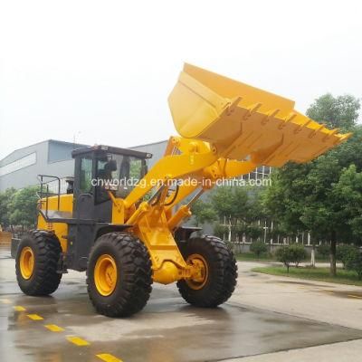 CE Approved Joystick Controlled 5 Ton Wheel Loader