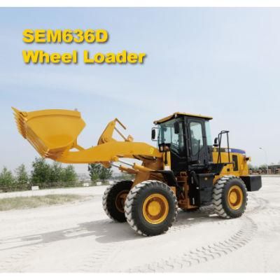 S. E. M Wheel Loader 3ton 636D Hydraulic Front Wheel Loader Price