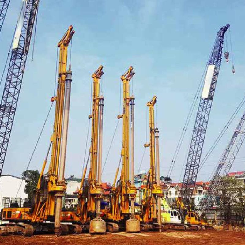 Xr400d 110 Meter Pilling Machine Rotary Drilling Rig Price
