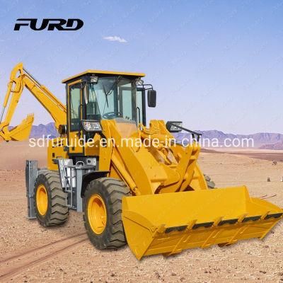 Mini Tractor Backhoe Loader Tractor with Front End Loader and Backhoe Fbl15-26