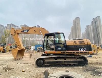 Original Japan Caterpillar 20 Ton 320cl Used Cat Crawler Excavator