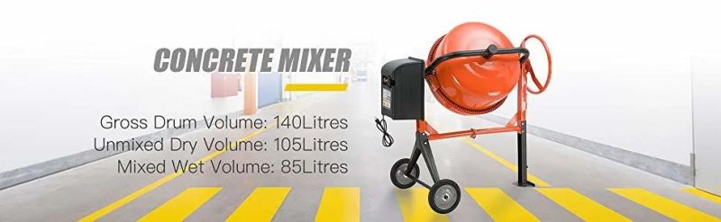 600W Construction Machinery Mini Concrete Mixer Manufacturer