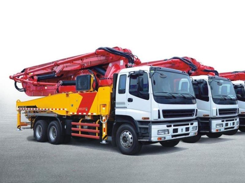 Professional Truck Model Toys with Truck-Mounted Concrete Pump 25m