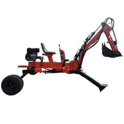 Mini-Excavator Gasoline Powered Hydraulic Small for Agriculture and Road Repairing