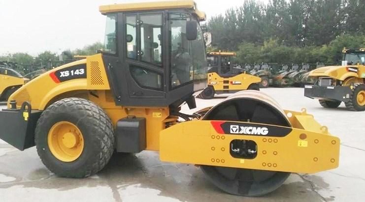 14ton Hydraulic Double Drive Single Drum Road Roller Xs143