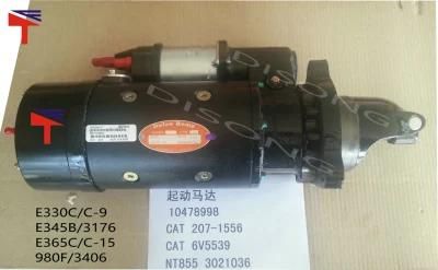 E330c E345b E365c 980f C9 3176 3406 Engine Starter Motor for 207-1556