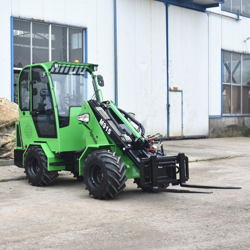 M915 Skid Steer Grapple Bucket Front End Loader for 4WD EPA Farm Tractor