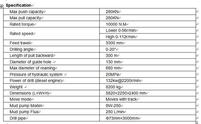 Trenchless Directional Drilling Machine (KDP-28)