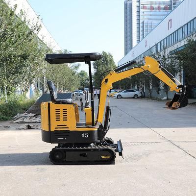 1.5t Mini New Farm Diesel Excavator for Sale