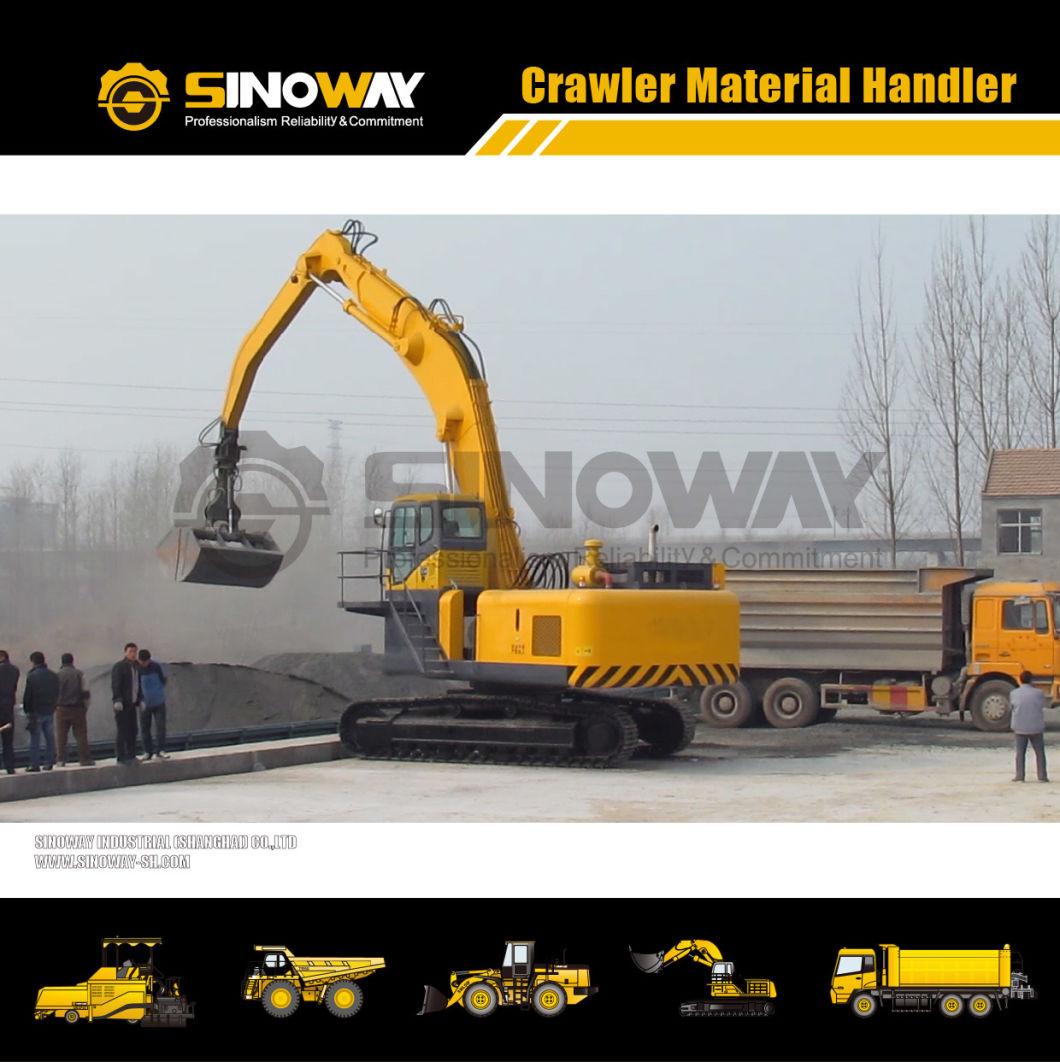 Material Handling Machine Scrap Grabbing Excavator