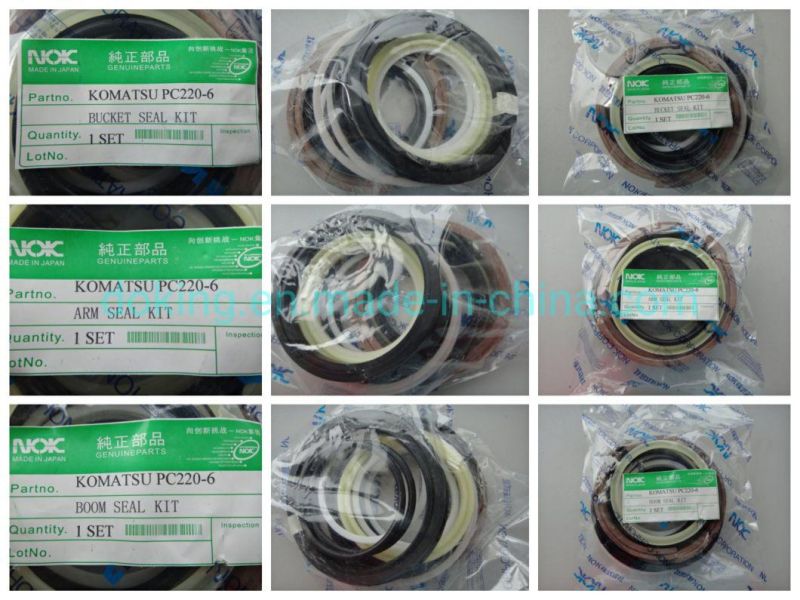 Excavator Hydraulic Cylinder Boom, Arm, Bucket Seal Kit PC240-7