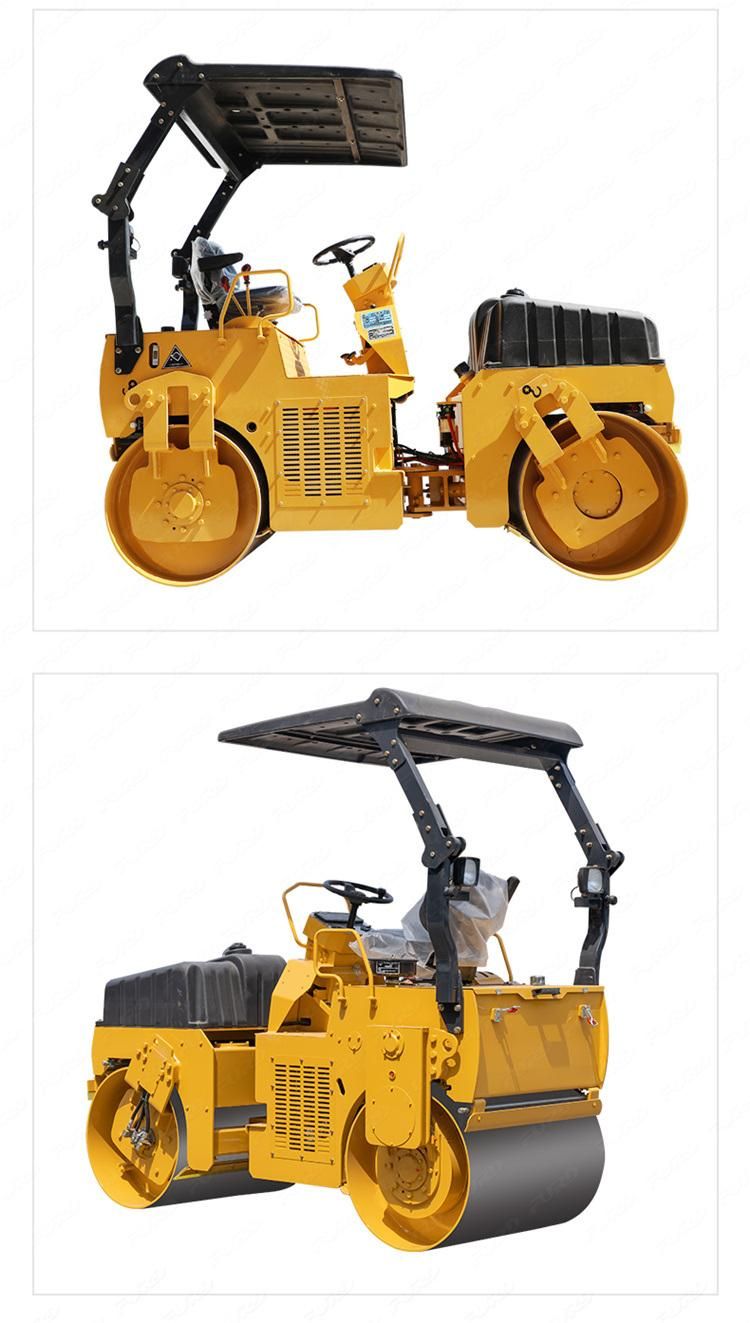 3 Ton Road Roller Asphalt Vibratory Roller Road Compactor