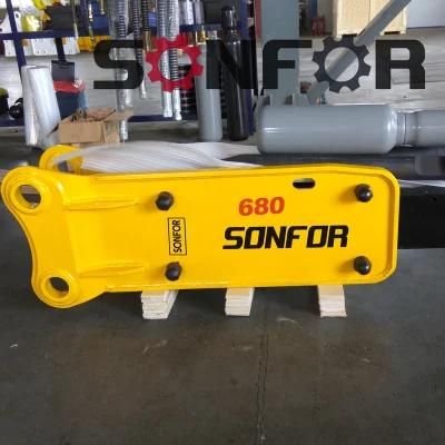 Hammer Top Open Type Hydraulic Hammer Excavator Breaker
