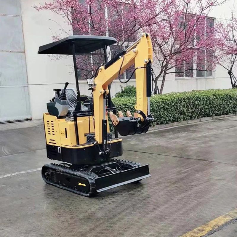 Cheap 1700kg Mini Digger Machine Mini Excavator Building Foundation Digger in China