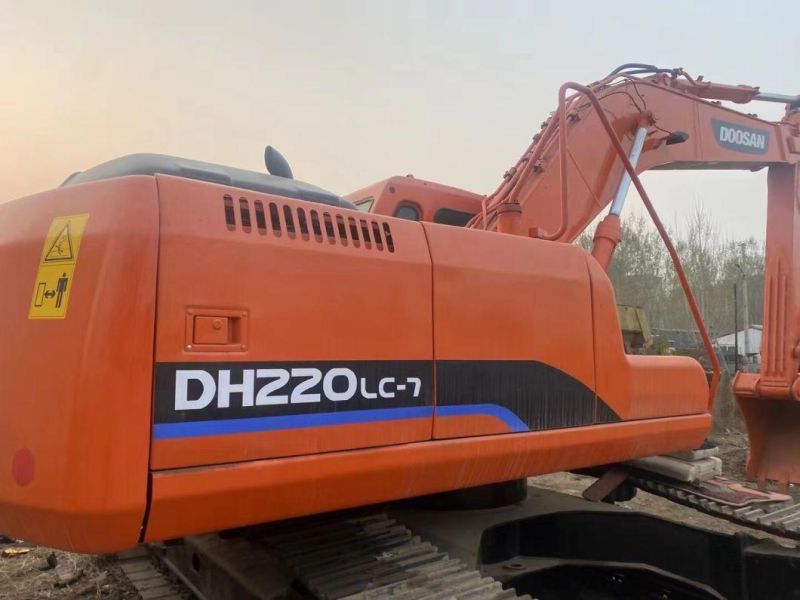 Used Doosan Dh220LC-7 Excavator / Doosan Dh150 Dh220 Excavator