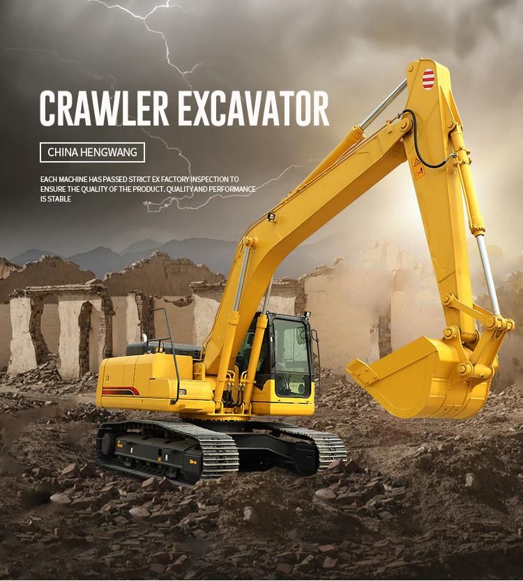 21ton Building Construction Work China Crawler Excavators