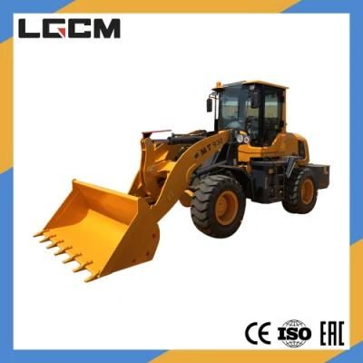 Lgcm 2 Ton Articulated Wheel Loader with Quick Hitch