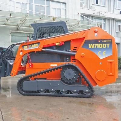 China Supplier Newland Brand 100HP W7100t Skid Steer Loader with Cheap Price for Sale