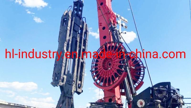 Sh500 Sh700 Sh950 Hydraulic Grab Piling Machinery Groove Depth 120m Groove Width 800-3000mm with Best Price