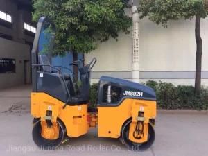 Hot Sale 2 Ton Full Hydraulic Double Drum Vibratory Roller (JM802H)