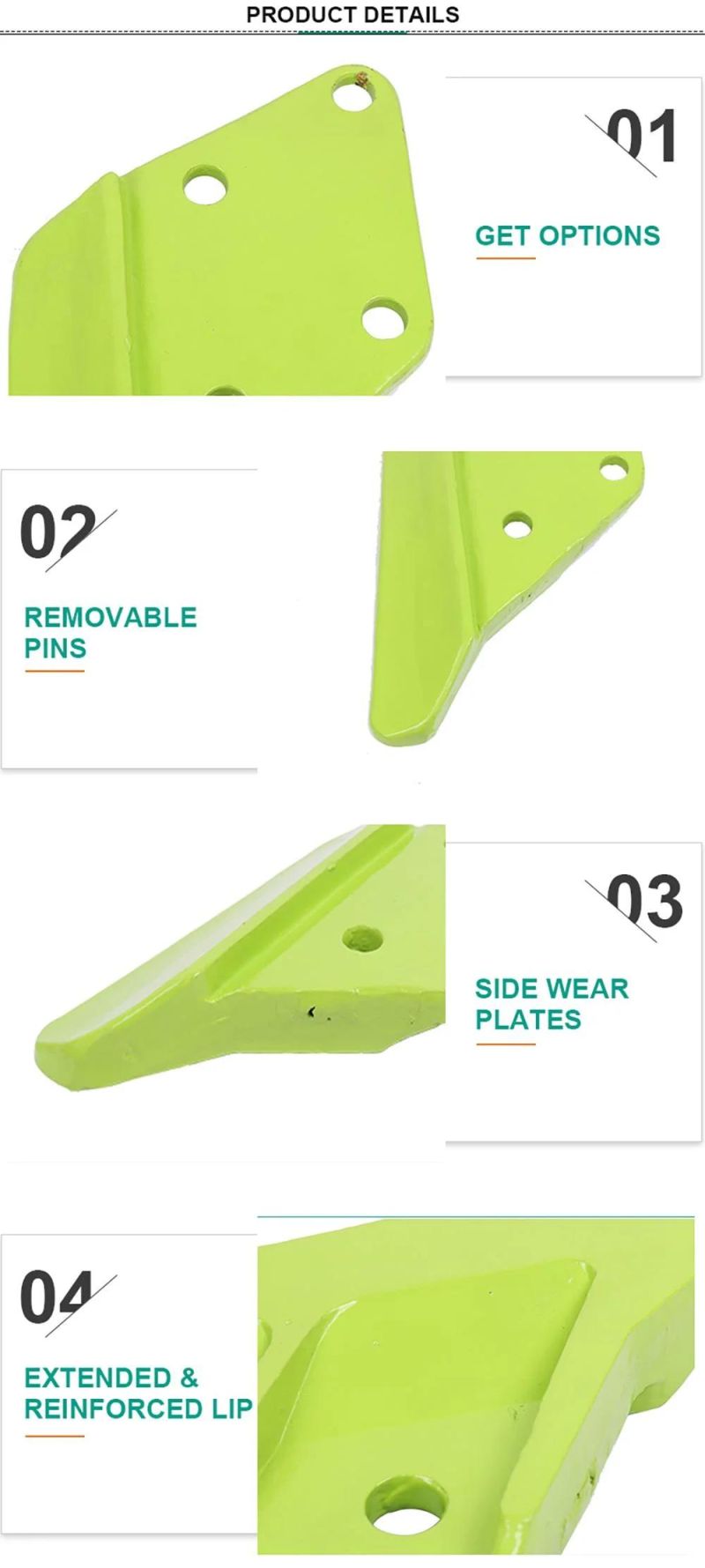A229900002159 A229900007313 Side Cutter for Sany Excavator Sy55 Sy60 Sy65 Sy75