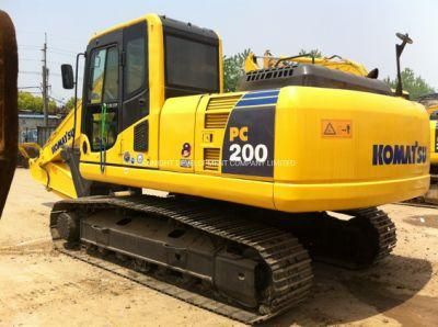 20 Ton Original Japan Excavator Komatsu PC200-8 PC200 Excavator with Good Condition