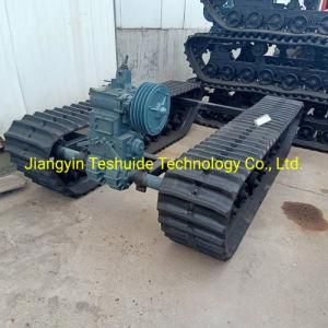 350*55 Rubber Crawler Chassis Accessories for Small Excavators and Bulldozers
