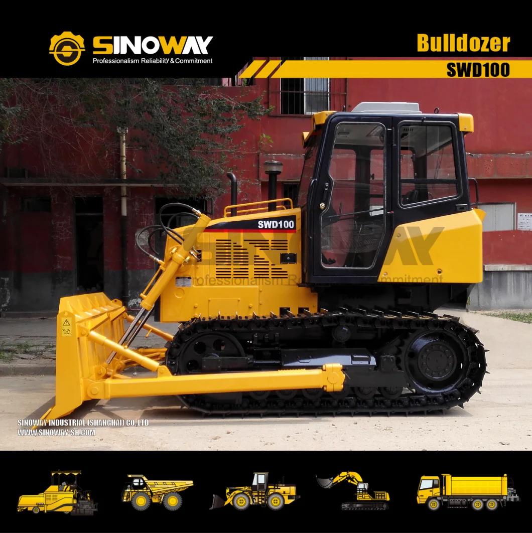 High Quality Mini Bulldozer with 100 HP Power