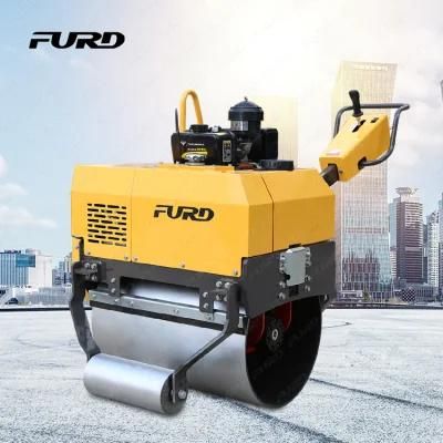 500kg Single Drum Mini Vibrating Asphalt Road Roller with Electric Start