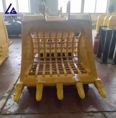Heavy Duty Skeleton Stone Bucket for Cat312, Cat315, Cat311 Excavator