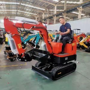 Mini Excavator Electric 1 Ton Diggers Excavators Hydraulic Hammer Mini Excavator