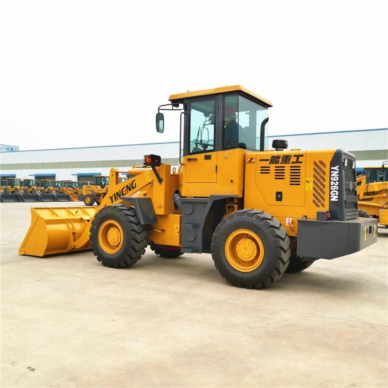 2 Ton Small Loader Cheapest Articulated Mini Wheel Loader for Sale