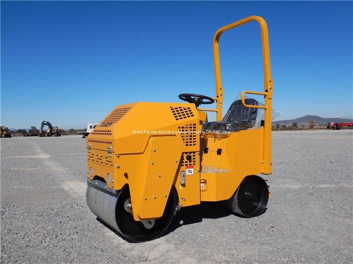 800kg Double Drum Mini Compactor Road Roller for USA and Europe
