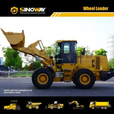 New 4 Ton Payloader Sinoway 2.3m3 Small Payloader
