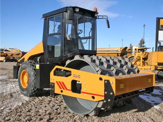 Single Drum Road Roller Compactor 10 Ton SSR100AC-8 for Sale