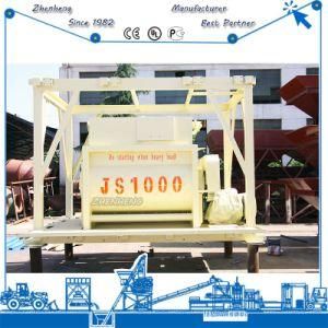 High Quality Prestressed Double Mixing Motor Js1000 Concrete Mixer Cement Mixer