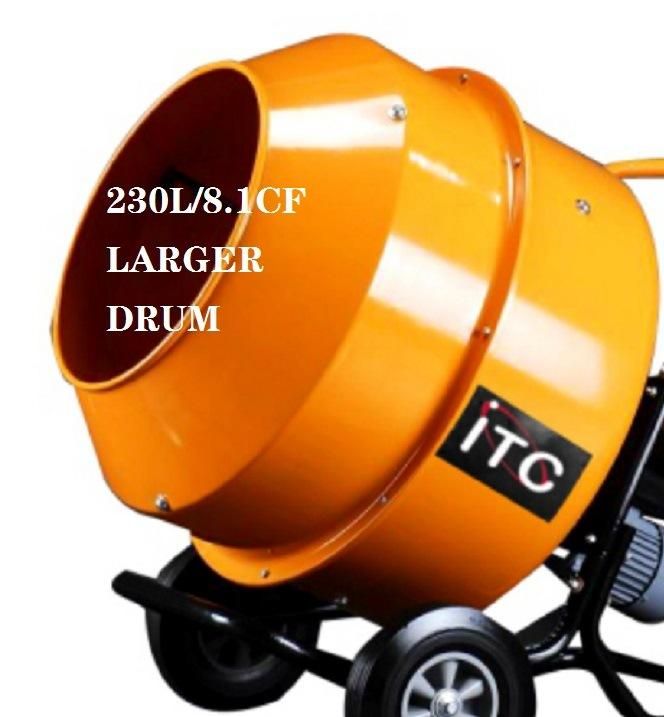 Ptcmx004 230L Professional Electric Concrete Mixer-Construction Power Tools