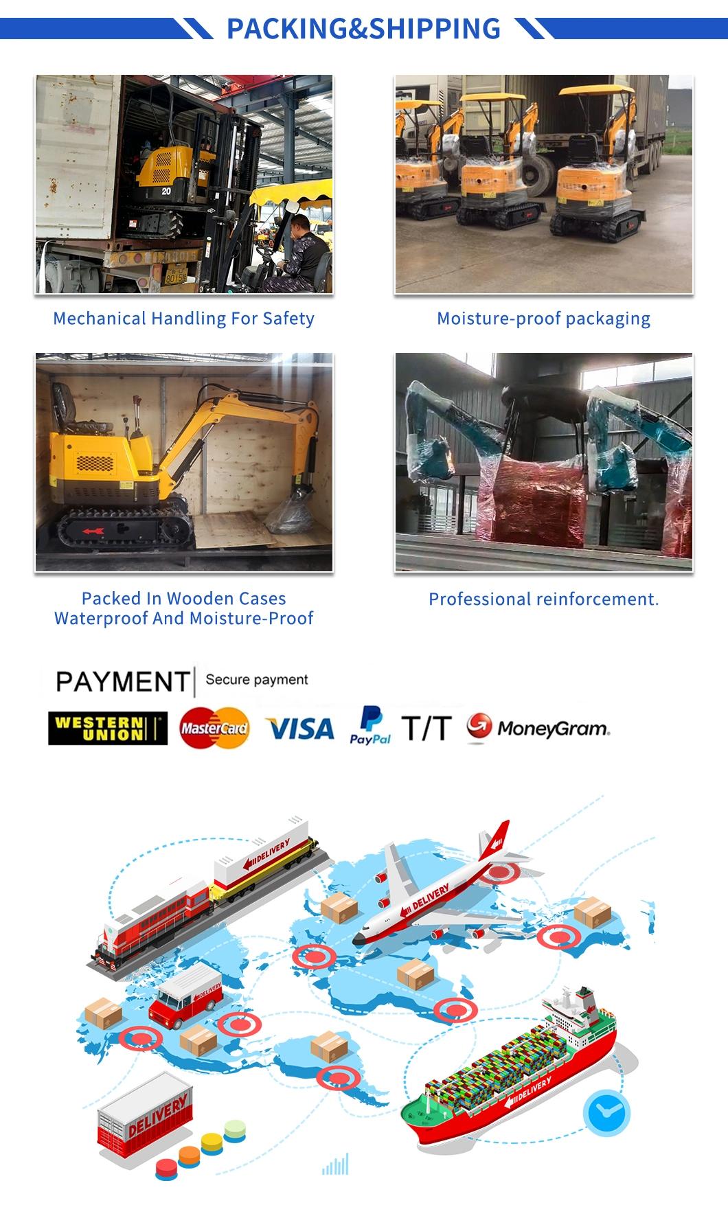 Toros Te35 3t Lower Fuel Consumption Mini Excavator Used in Forest Farm & Indoors of Mini Crawler Excavator