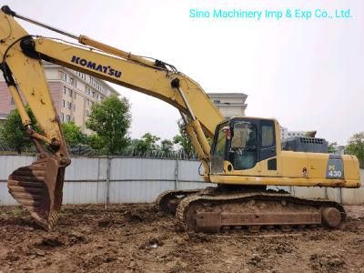 Used Mini Medium Backhoe Excavator Komatsu PC430-8 Construction Machine Second-Hand for Sale