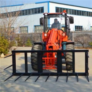 Cat Style Telescopic Wheel Loader Tl2500 Farming Tractor with Front End Loader