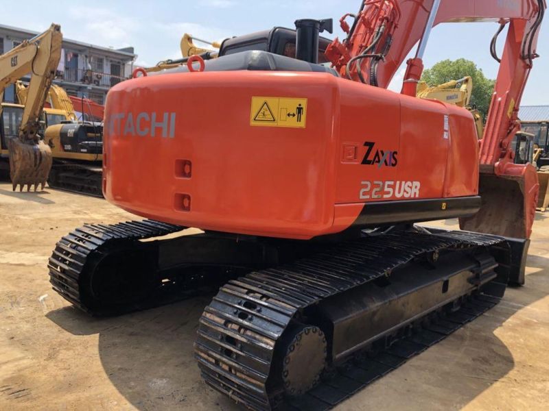 20t Used Hitachi Zx225 Cralwer Excavator with Blade